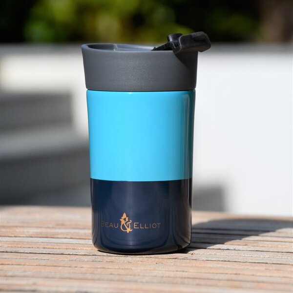 Colour Block Stainless Steel Insulated Travel Mug