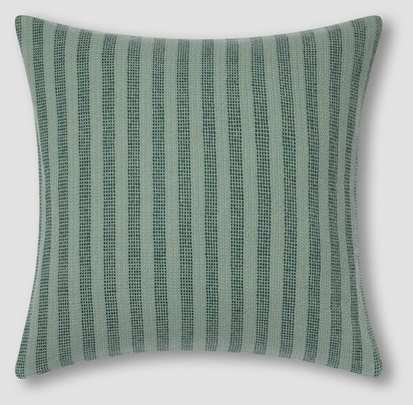 Pine Green Pembroke Stripe Wool Cushion Cover | 50 x 50cm | Piglet in Bed