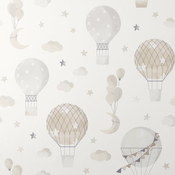 Hot Air Balloons Natural Wallpaper