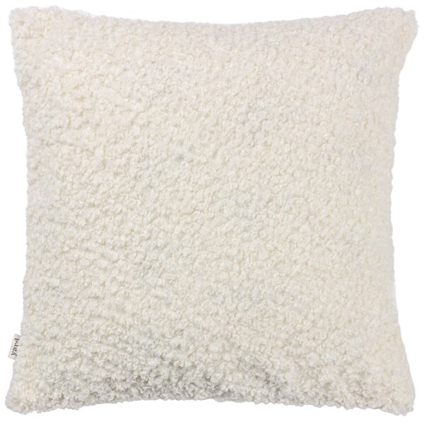 Yard Cabu Chunky Boucle Filled Cushion 45cm x 45cm Ecru