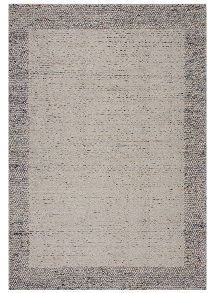 Pebble Wool Border Rug