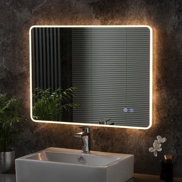 Moscow Rectangle LED Wall Mirror