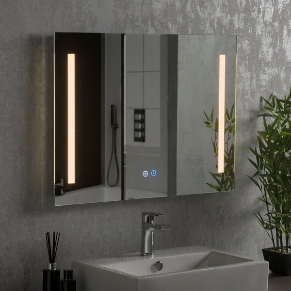 Stockholm Rectangle LED Wall Mirror