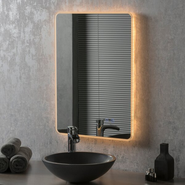 Moscow Rectangle LED Wall Mirror