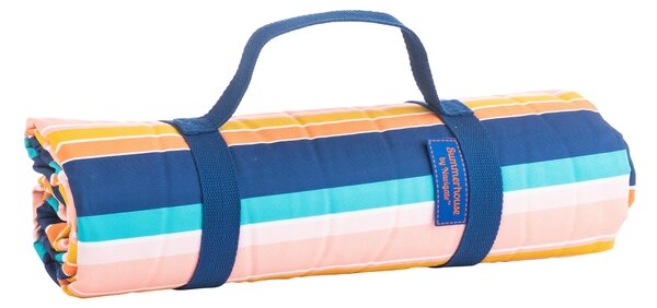 Riviera Stripe Picnic Blanket