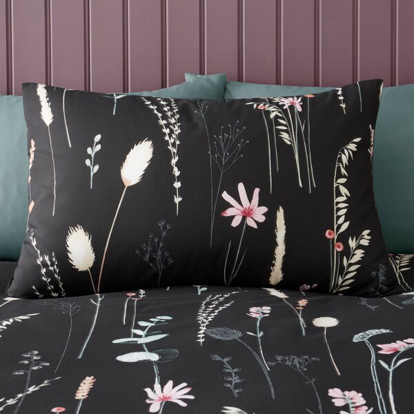 Dried Flowers Duvet Cover and Pillowcase Set