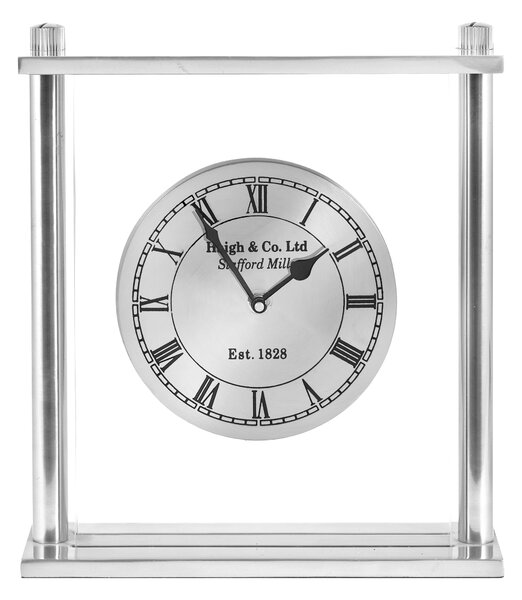 Square Framed Mantel Clock