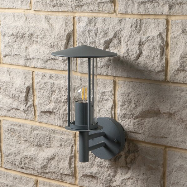 Myosotis Metal Chimney Outdoor Wall Light