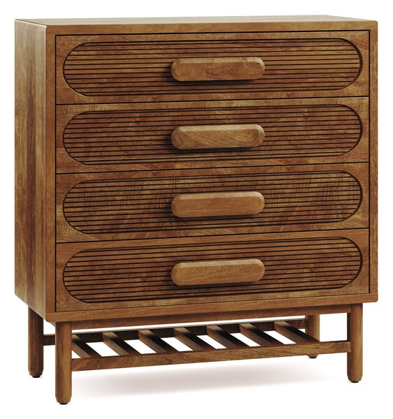 Khari 4 Drawer Chest, Mango Wood