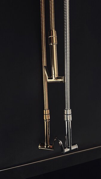 Bidet faucet Lungo Loop Diamond Copper