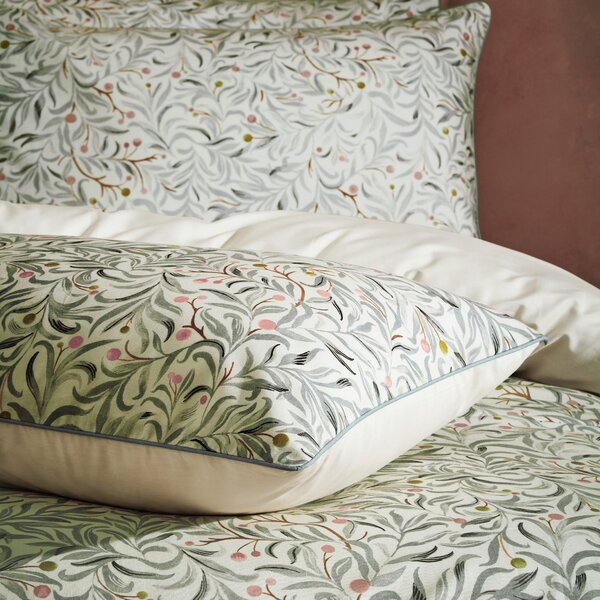 EW by Edinburgh Weavers Malory Floral 100% Cotton Sateen Duvet Cover & Pillowcase Set