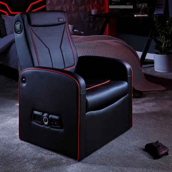 X Rocker Shift Luxe Jr 2.1 Storage Gaming Chair with Subwoofer