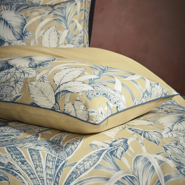 EW by Edinburgh Weavers Tivoli Tropical 100% Cotton Sateen Duvet Cover & Pillowcase Set