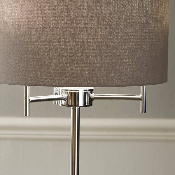 Plaza 3 Light Metal Table Lamp