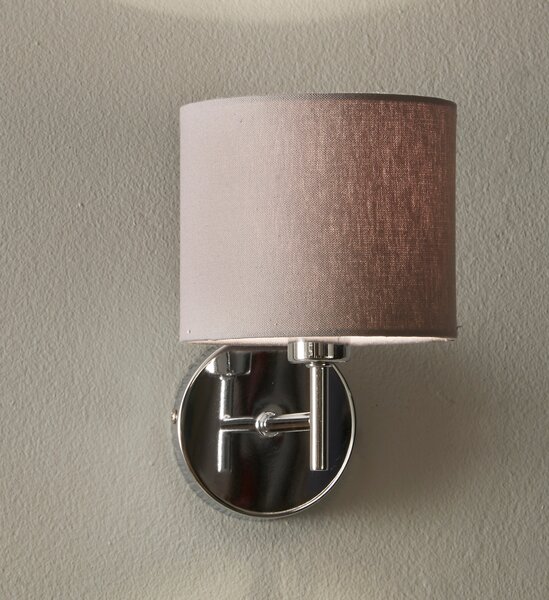 Plaza Metal Straight Arm Wall Light