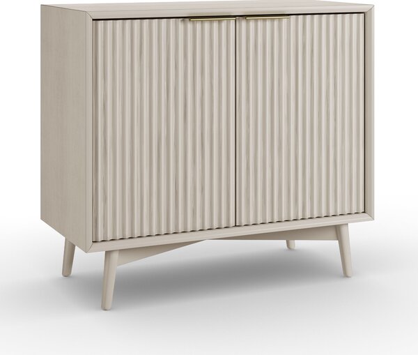 Neena Small Sideboard, Warm Grey Wash Acacia Wood