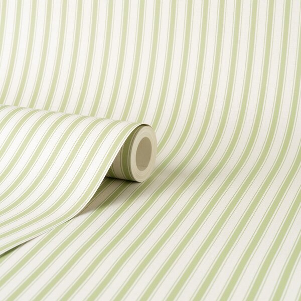 Ticking Stripe Wallpaper