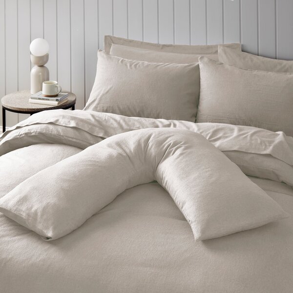 Soft & Cosy Luxury Brushed Cotton V-Shape Pillowcase