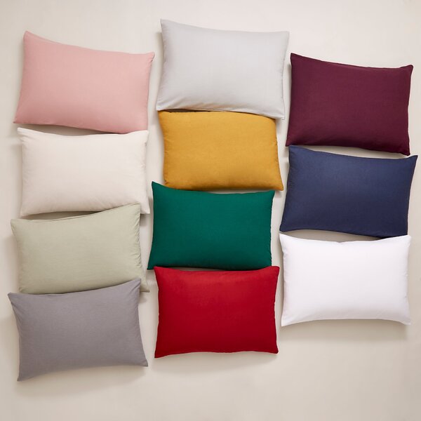 Soft & Cosy Luxury Brushed Cotton Standard Pillowcase Pair