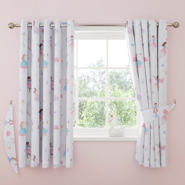 Meadow Fairies Blackout Eyelet Curtains