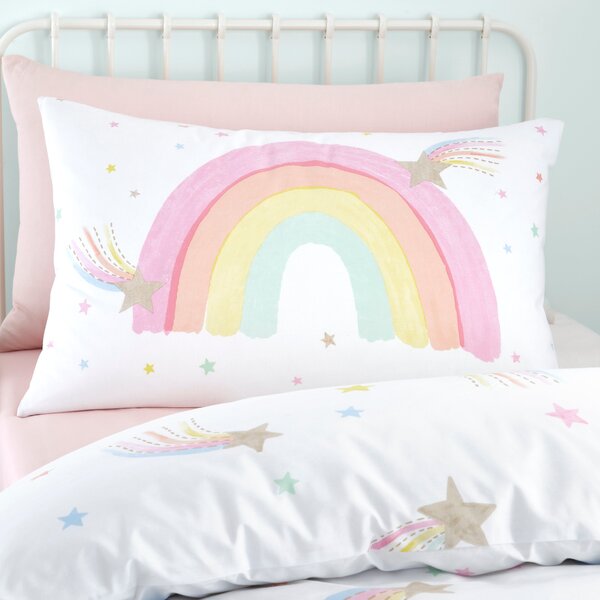 Watercolour Rainbow Duvet Cover and Pillowcase Set