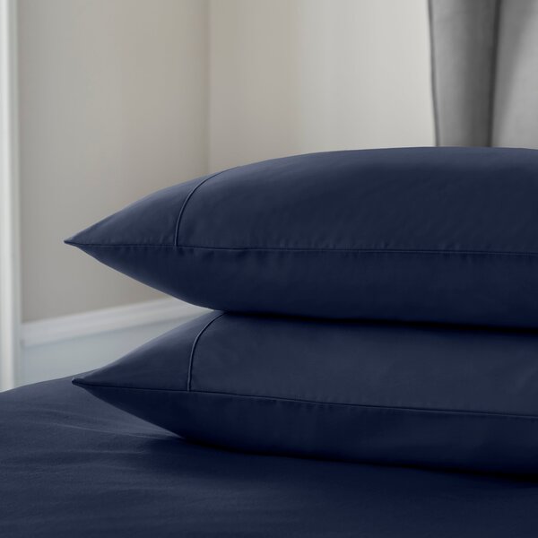 Dorma Crisp & Fresh 400 Thread Count Egyptian Cotton Percale Continental Pillowcase