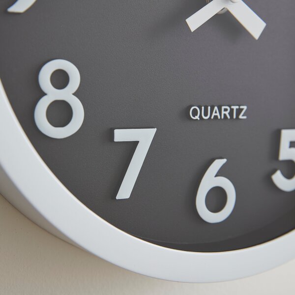 3D Numbers Wall Clock