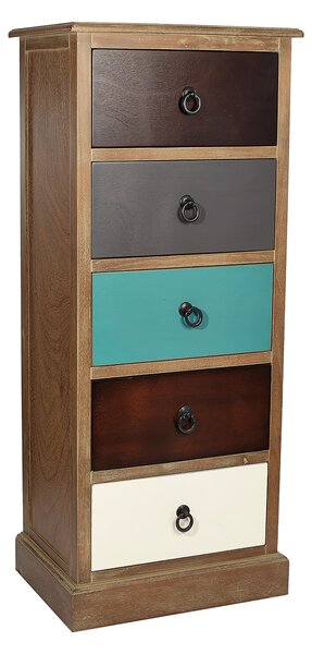 Pacific Loft 5 Drawer Chest, Pine