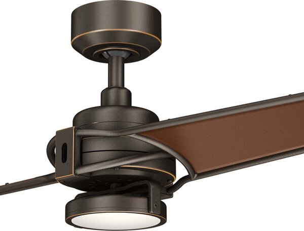 Kichler Xety Ceiling Fan with Light & Remote, 142cm