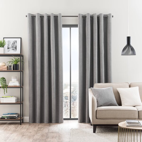 Solar Blackout Eyelet Curtains