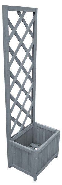 Trellis Planter 40x30x135 cm Solid Firwood