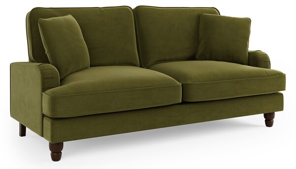 Beatrice Matte Velvet 3 Seater Sofa