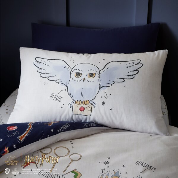 Harry Potter Doodle Duvet Cover and Pillowcase Set