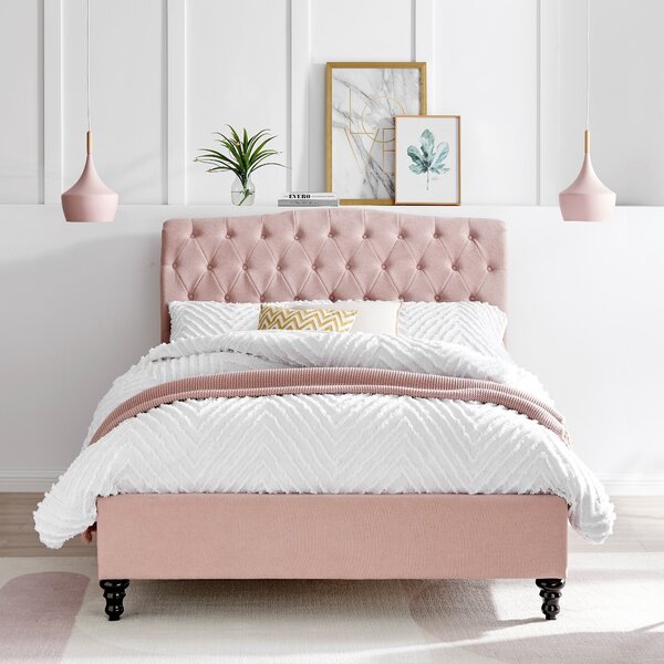 Rosa Bed Frame, Velvet