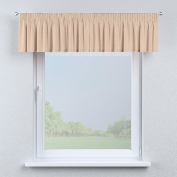 Pencil pleat pelmet