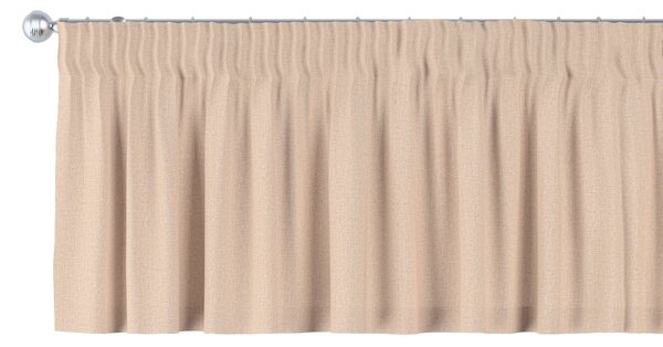 Pencil pleat pelmet