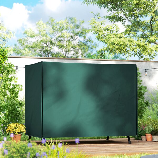 Outsunny Swing Seat Protector: Waterproof Oxford Polyester Cover for Outdoor Furniture, Lush Green Hue, 164cm Height Aosom UK