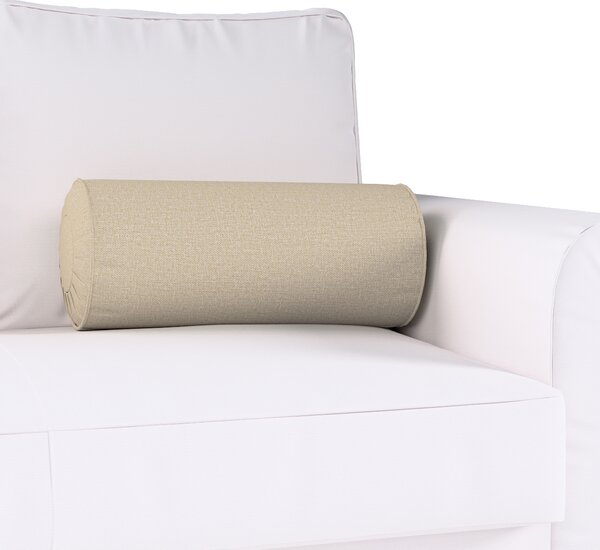 Bolster cushion with pleats