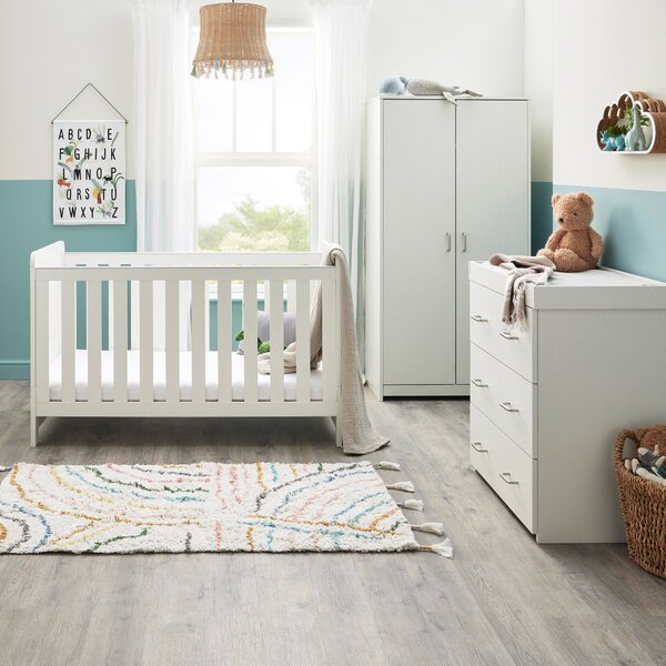 Babymore Caro 3 Piece Nursery Furniture Set