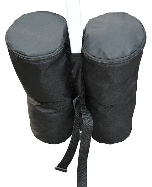 Outsunny Gazebo Sand Bag Weights, 4pcs Leg Weights for Marquee, Tent Canopy Base, Heavy Duty