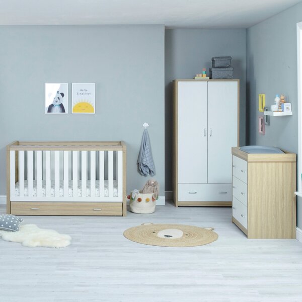 Babymore Luno 3 Piece Nursery Furniture Set