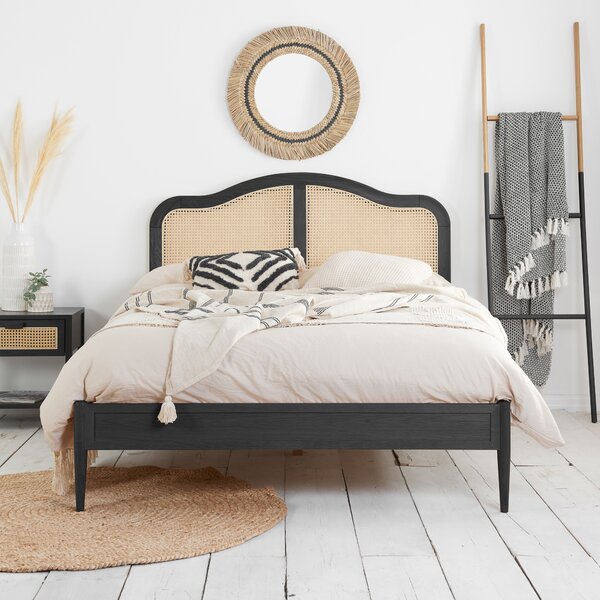 Leonie Rattan Bed Frame