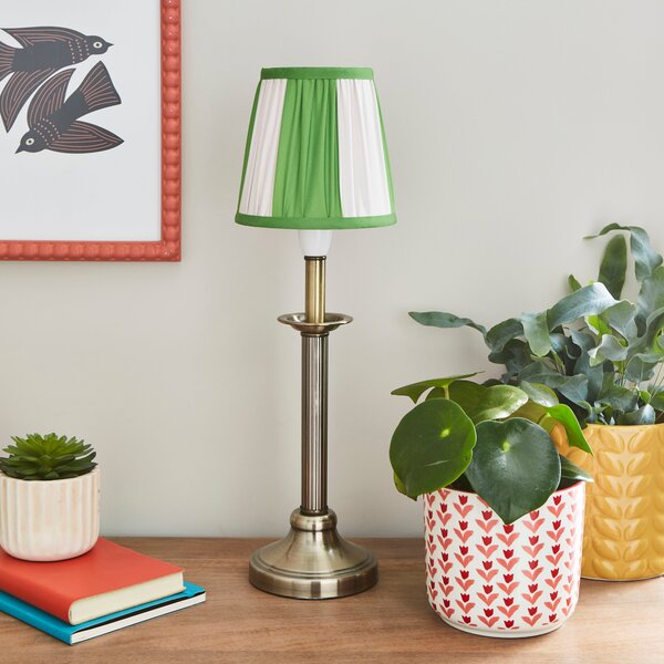 Pride & Joy Green Stripe Lamp Shade