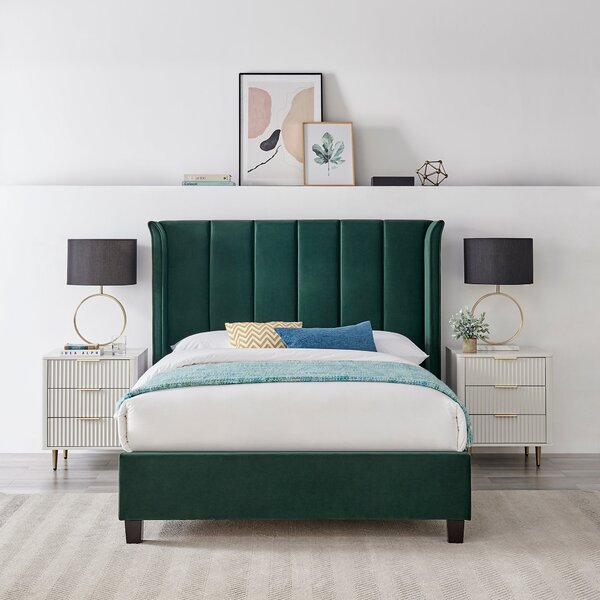 Polaris Bed Frame, Velvet