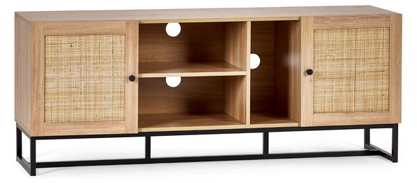 Hollis Oak TV Unit for TVs up to 67"