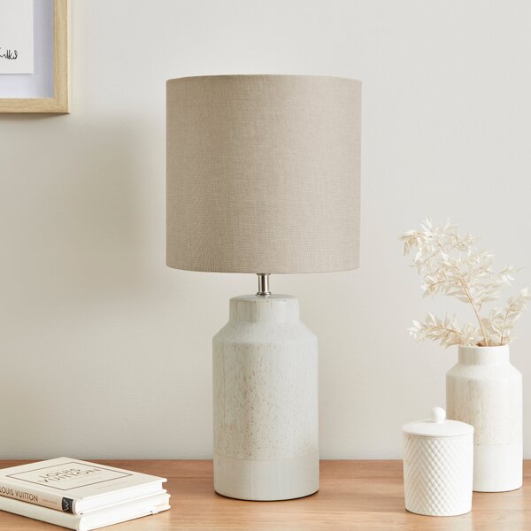 Dorma Purity Ceramic Table Lamp