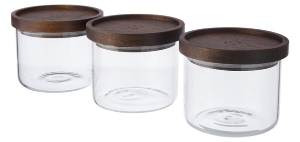 Artisan Street Set of 3 Stacking Storage Jars 600ml