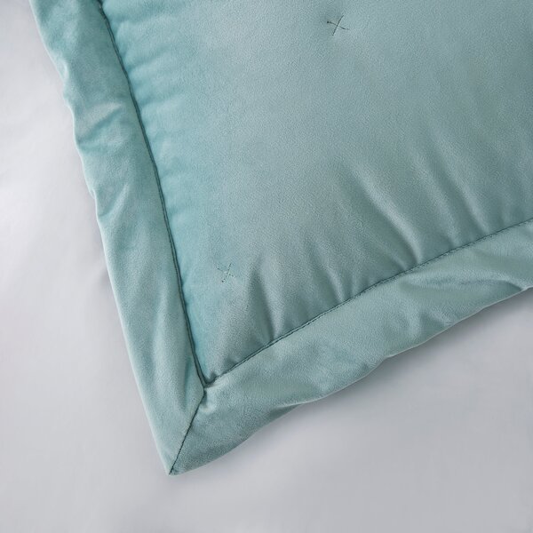 Dorma Burford Velvet Seafoam Pillowsham