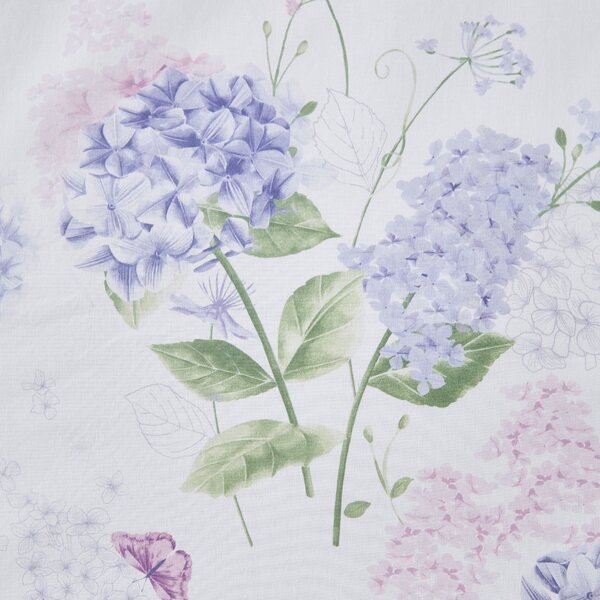 Wild Hydrangea Lilac Oxford Pillowcase