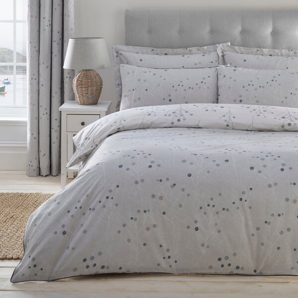 Padstow Grey and White Oxford Pillowcase